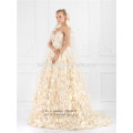 Robe femme Robes florales Robe sans manche Soirée soirée Robe formelle Robe de mariée exotique ou Robe de mariée